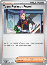 Team Rocket's Petrel 2025 (Liao Fu Guan) (176/null) - World Championship Decks