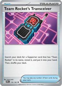 Team Rocket's Transceiver (178) - SV10 Destined Rivals Reverse Holofoil