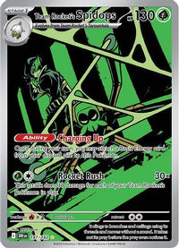 Team Rocket's Spidops (187/182) - SV10 Destined Rivals Holofoil