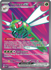 Yanmega ex (206/182) - SV10 Destined Rivals Holofoil