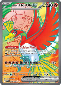 Ethan's Ho-Oh ex (209/182) - SV10 Destined Rivals Holofoil