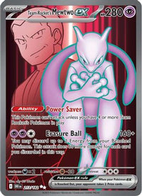 Team Rocket's Mewtwo ex (213/182) - SV10 Destined Rivals Holofoil
