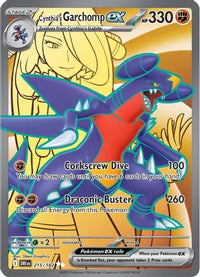 Cynthia's Garchomp ex (215/182)  - SV10 Destined Rivals Holofoil