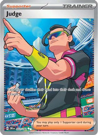 Judge (222/182) - SV10 Destined Rivals Holofoil
