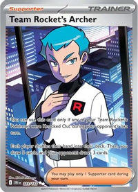 Team Rocket's Archer (223/182) - SV10 Destined Rivals Holofoil