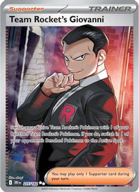 Team Rocket's Giovanni (225/182) - SV10 Destined Rivals Holofoil