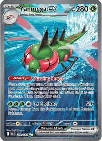 Yanmega ex (228/182) - SV10 Destined Rivals Holofoil