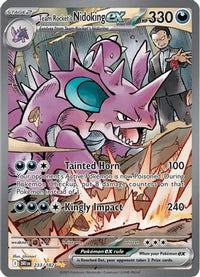 Team Rocket's Nidoking ex (233/182) - SV10 Destined Rivals Holofoil