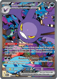 Team Rocket's Crobat ex (234/182) - SV10 Destined Rivals Holofoil