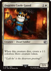 Dwarven Castle Guard (FIN-018) - FINAL FANTASY Foil
