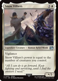 Snow Villiers (FIN-033) - FINAL FANTASY Foil