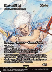 Hero of Light - Adeline, Resplendent Cathar (Showcase) (FCA-001) - FINAL FANTASY: Through the Ages Foil