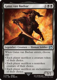 Gaius van Baelsar (FIN-102) - FINAL FANTASY Foil