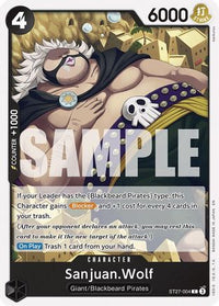 Sanjuan.Wolf (ST27-004) - Starter Deck 27: BLACK Marshall.D.Teach