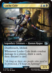 Locke Cole (Extended Art) (FIN-499) - FINAL FANTASY Foil