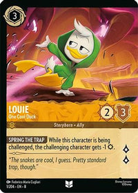 Louie - One Cool Duck (Foil) (1/204) - Reign of Jafar Cold Foil