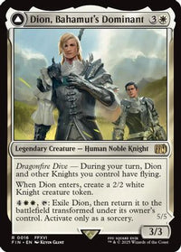 Dion, Bahamut's Dominant (FIN-016) - FINAL FANTASY