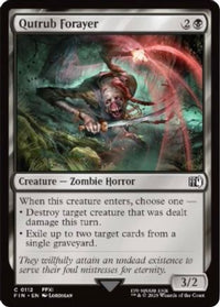 Qutrub Forayer (FIN-112) - FINAL FANTASY Foil