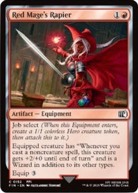 Red Mage's Rapier (FIN-152) - FINAL FANTASY Foil