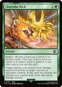 Chocobo Kick (FIN-178) - FINAL FANTASY Foil