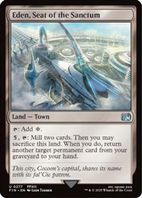 Eden, Seat of the Sanctum (FIN-277) - FINAL FANTASY Foil