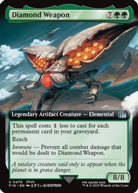 Diamond Weapon (Extended Art) (FIN-470) - FINAL FANTASY Foil