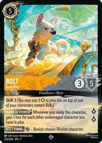 Bolt - Superdog (223/204) - Illumineers Quest Palace Heist Cold Foil