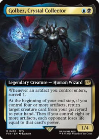 Golbez, Crystal Collector (Extended Art) (FIN-490) - FINAL FANTASY Foil