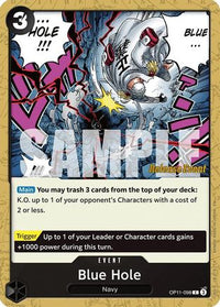 Blue Hole (OP11-098) - A Fist of Divine Speed Release Event Cards