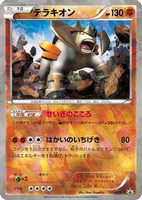 Terrakion  BW-P 155/BW-P - BWP Promotional cards Holofoil (Japanese)
