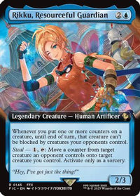 Rikku, Resourceful Guardian (Extended Art) (FIC-145) - Commander: FINAL FANTASY