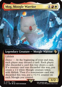 Mog, Moogle Warrior (Extended Art) (FIC-179) - Commander: FINAL FANTASY