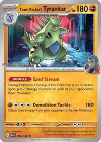 Team Rocket's Tyranitar (Pokemon Center Exclusive) (96) - Miscellaneous Cards & Products