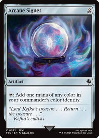 Arcane Signet (0332) (Surge Foil) (FIC-332) - Commander: FINAL FANTASY Foil