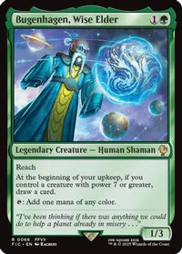Bugenhagen, Wise Elder (Surge Foil) (FIC-066) - Commander: FINAL FANTASY Foil