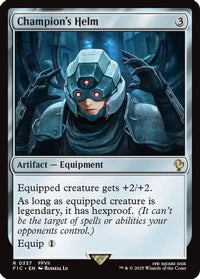 Champion's Helm (Surge Foil) (FIC-337) - Commander: FINAL FANTASY Foil