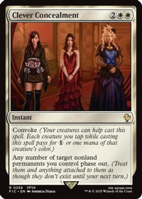 Clever Concealment (Surge Foil) (FIC-236) - Commander: FINAL FANTASY Foil