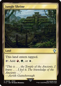 Jungle Shrine (Surge Foil) (FIC-406) - Commander: FINAL FANTASY Foil