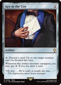 Key to the City (Surge Foil) (FIC-348) - Commander: FINAL FANTASY Foil