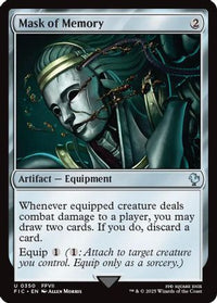 Mask of Memory (Surge Foil) (FIC-350) - Commander: FINAL FANTASY Foil