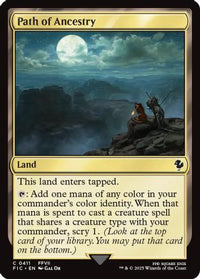 Path of Ancestry (Surge Foil) (FIC-411) - Commander: FINAL FANTASY Foil