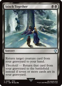Stitch Together (Surge Foil) (FIC-286) - Commander: FINAL FANTASY Foil