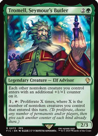 Tromell, Seymour's Butler (Surge Foil) (FIC-073) - Commander: FINAL FANTASY Foil
