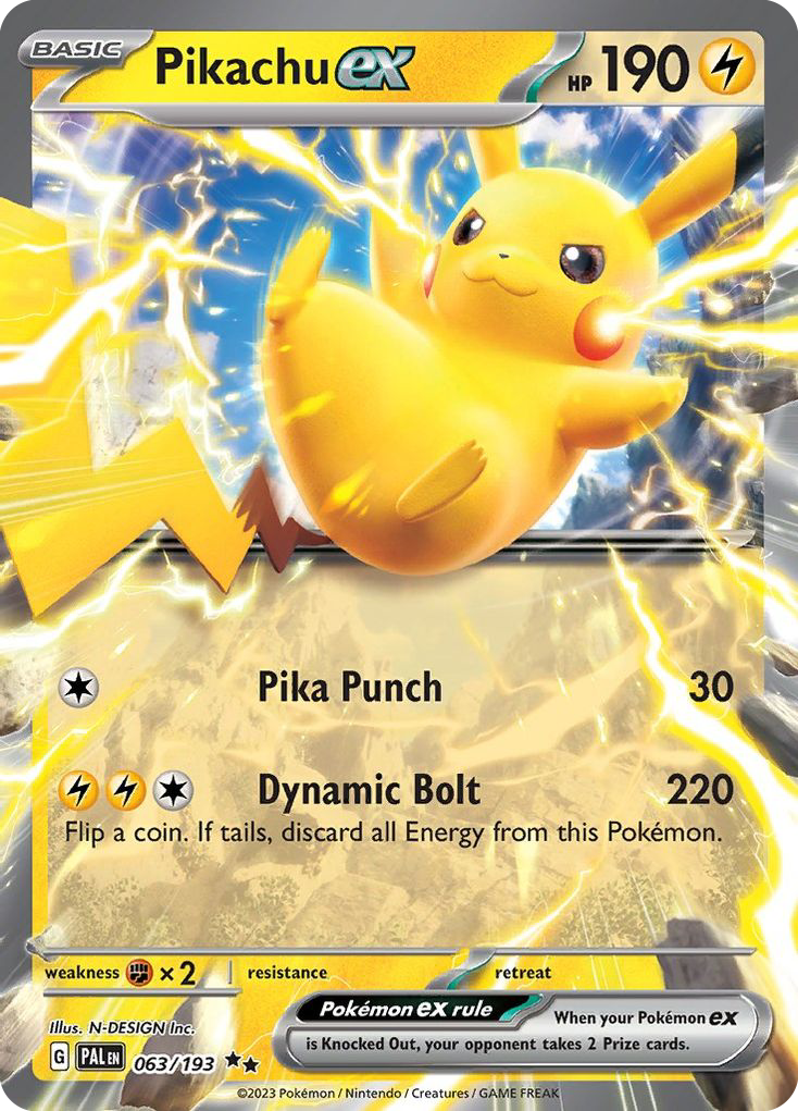 Pikachu ex 2025 (Liao Fu Guan) (57/null) - World Championship Decks