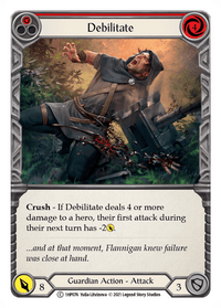 Debilitate (Red) [1HP076] (History Pack 1) - POKÉ JEUX