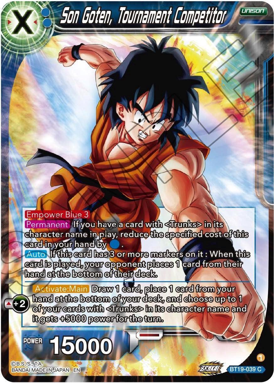 Son Goten, Tournament Competitor (BT19-039) [Fighter's Ambition] - POKÉ JEUX