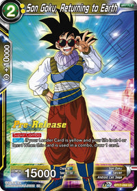 Son Goku, Returning to Earth (BT17-094) [Ultimate Squad Prerelease Promos] - POKÉ JEUX