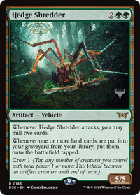Hedge Shredder [Duskmourn: House of Horror Promos]