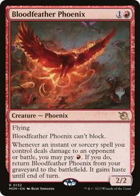 Bloodfeather Phoenix (Pack promotionnel) [Promotions de la Marche de la Machine] 