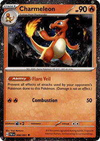 Charmeleon (Cosmos Holo) (8/091)  - Miscellaneous Cards & Products Holofoil